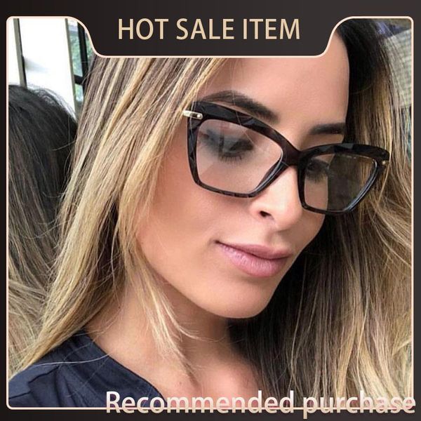 

eye oculos for frames glasses frame trendy cat armacao glasses fashion optical women eyeglasses 2021 computer square dganv, White;black