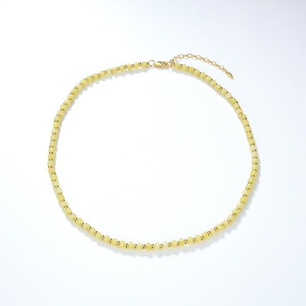 

chokers european and american vintage golden natural z mosaic necklace bracelet, Golden;silver