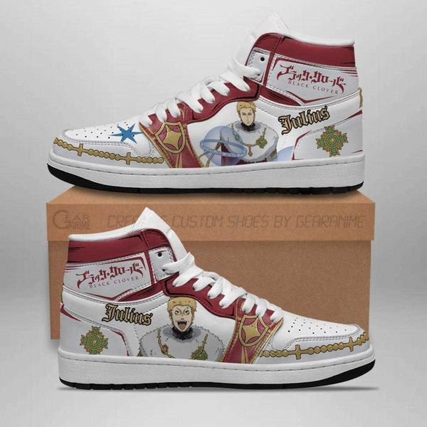 

black clover julius novachrono sneakers black clover anime shoes high basketball shoes non slip