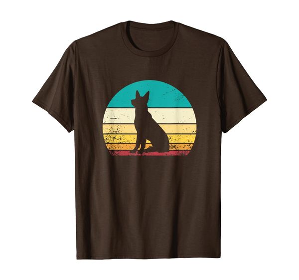 

German Shepherd Lovers Vintage Retro Sunset Shirts Men Women, Mainly pictures