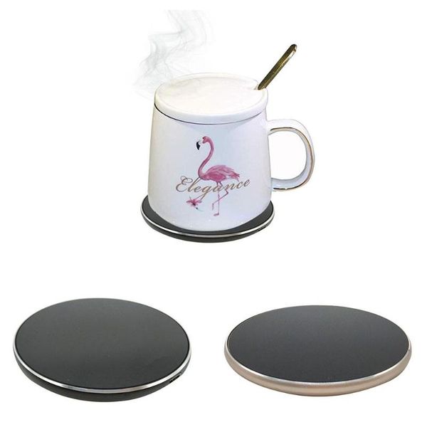 

water bottles usb coffee cup pad metal heating office constant temperature warmer heater base insulation bas