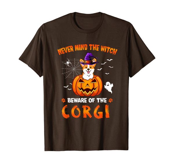 

Never Mind The Witch Beware Of The Corgi Gift T-Shirt, Mainly pictures