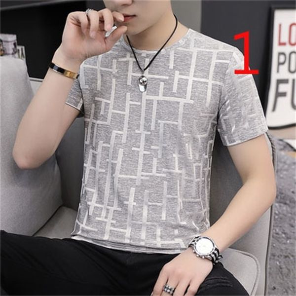 

sleeve 2021 t-shirt men new summer fun printing casual men's compassionate shirt p4td, White;black