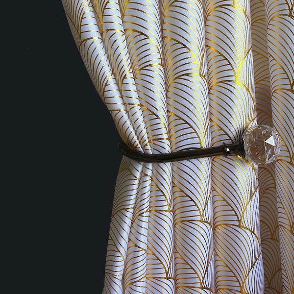 

shower curtains luxury decorative flowers blinds bathroom contemporary gold thick curtain anti fungal douchegordijn accessories