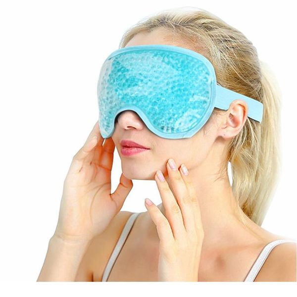

gel eye mask reusable beads for cold therapy soothing relaxing beauty eye cover sleeping ice goggles sleep mask b qylhll