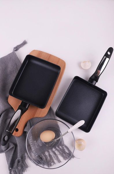

pans rectangular tamagoyaki omelette pan non-stick frying egg pancake pot cookware mini burning cake roll kitchen utensils recta