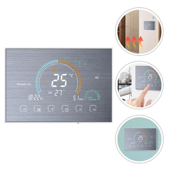 

smart home control 1 set thermostat practical household programmable