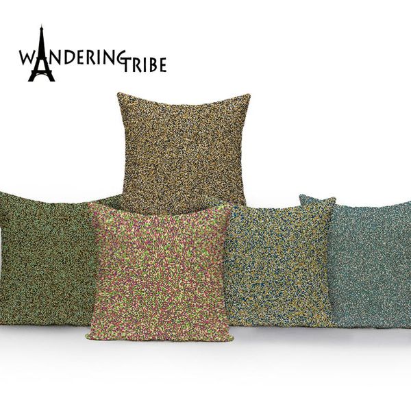 

retro geometric throw pillow case abstract dot cushion cover colorful cushions protectors sofa home decor pillow covers cojines