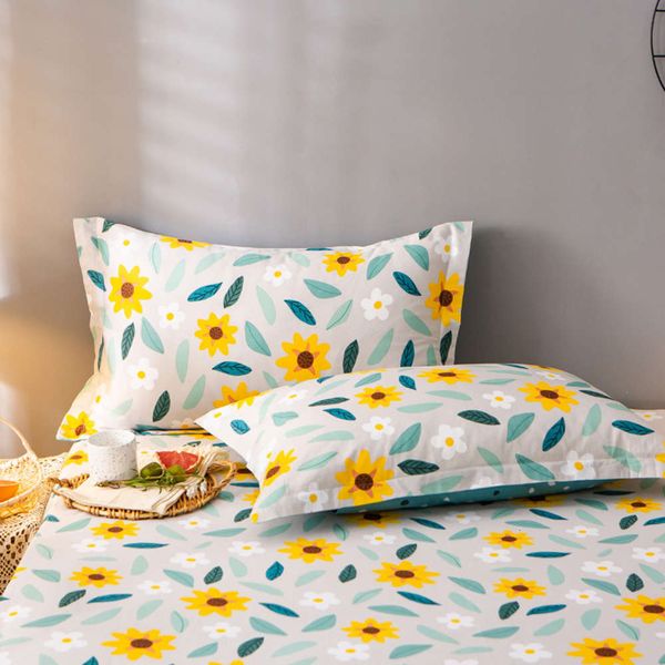 

nantong all cotton pillow case pure 12868 one pair 4874 single