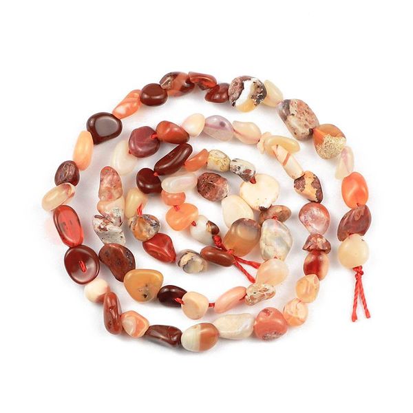 

other yhbzret gravel shape red opal irregular natural stone spacer charms beads for jewelry making bracelet diy accessories 4~7mm 15'&#