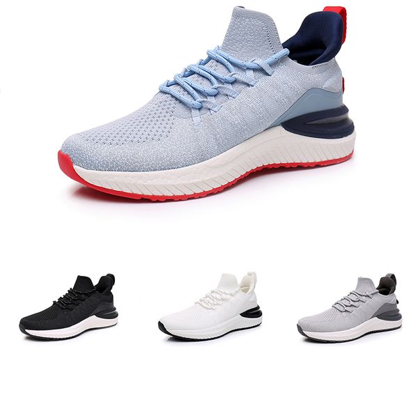 

ale non-brand running shoes men women black white grey light blue lightweight breathability mens trainers fashion outdoor sports