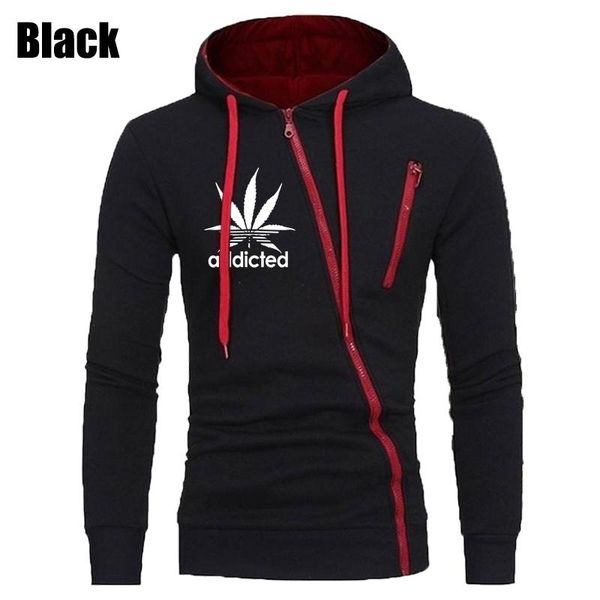 

men's hoodies & sweatshirts bikinis secret hoodie men casual long sleeve mens slim zipper hoody sweatshirt hooded streetwear, Black