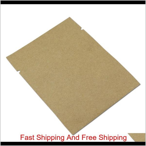 

11 sizes available brown open kraft paper inner foil bags mylar foil vacuum sealer food grade pouch aluminum foil qylpry pthome