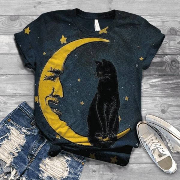 

women's blouses & shirts plus size women short sleeve 3d animal printed o-neck tee shirt blouse s,,l,xl.xxl,xxxl drop better price, White