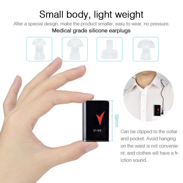 

pocket digital hearing aid adjustable sound amplifier/receiver elderly deaf hearing aids ear care adjustable voice volumesc