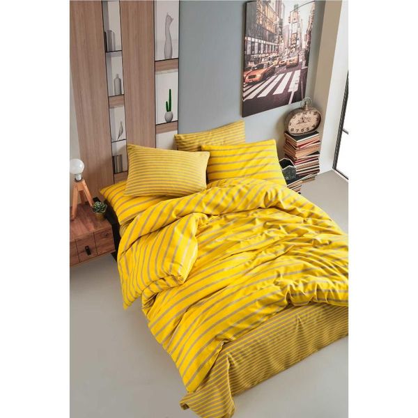 

bedding sets cotton life fancy double duvet cover set 2 pilowcase 1 sheet pink and yellow el home