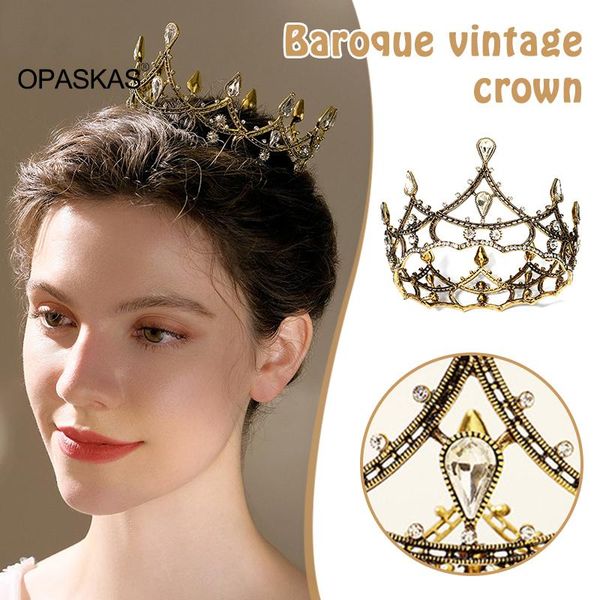 

hair clips & barrettes bride ornaments jewelry crown ornament bridal wedding accessories simple alloy electroplating dress sl, Golden;silver