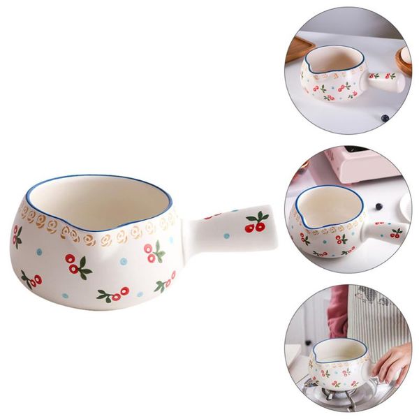 

pans 1pc non-stick pot ceramic soup sauce pan household cooking