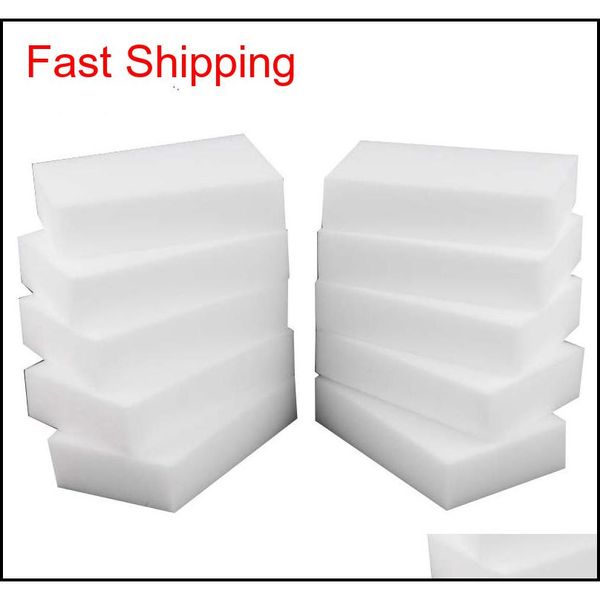 

100pcs large high density white magic sponge melamine sponge eraser home / office cleaning sponge kitche jllcbr dh_niceshop