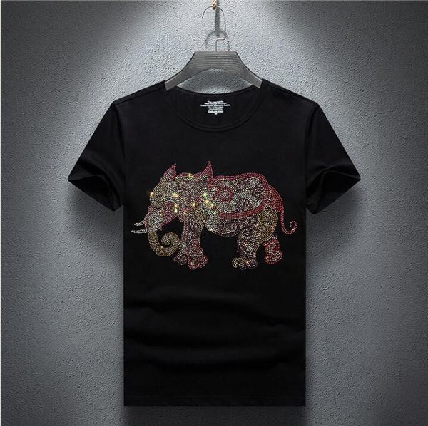 

2021 new diamond stone autumn 100% cotton drill t of the men tshirt brand short sleeves shirt fashionable clothes jve1, White;black