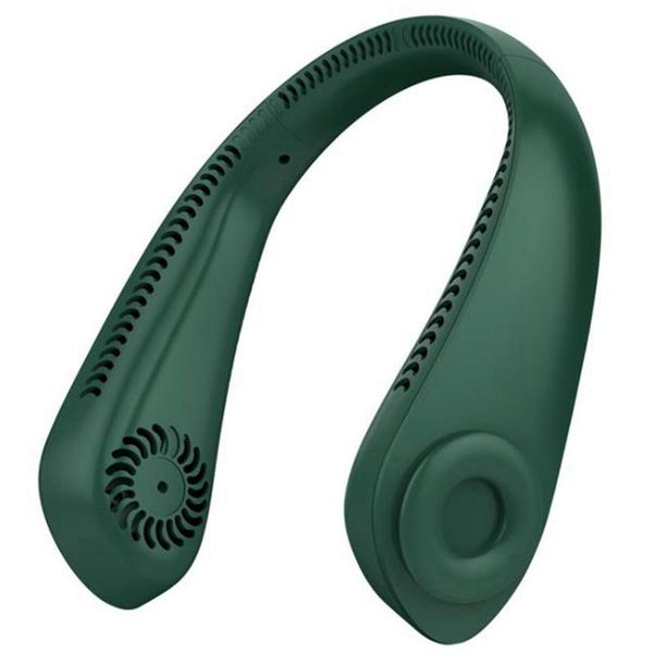 

electric fans portable hanging neck fan usb rechargeable adjustable air cooler summer outdoor travel handsbladeless