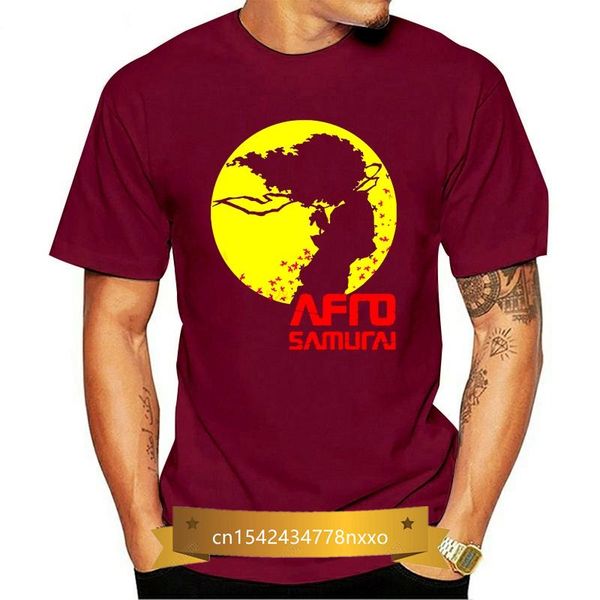 

men's t-shirts afro samurai manga anime cartoon men white t shirt size s to 3xl design cotton male tee top, White;black