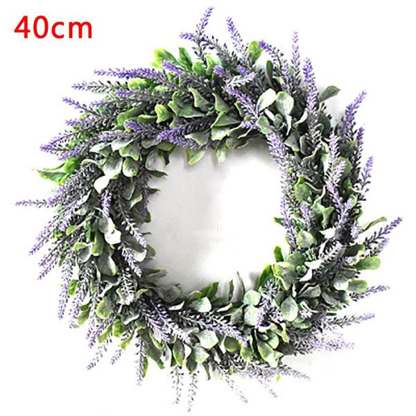 

decorative flowers & wreaths artificial lavender garland front door indoor wall wedding engagement anniversary decorations