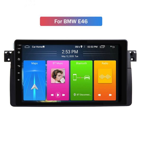 

car dvd player touch screen navigation system multimedia for bmw e46 with auto steereo head unit