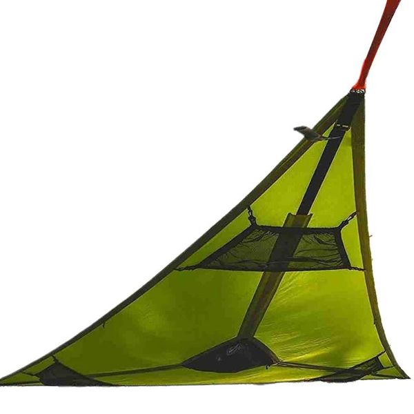 

camp furniture multi-person 3 point design portable hammock multi-functional triangle antenna mat convenient camping sleep 2x2x2m