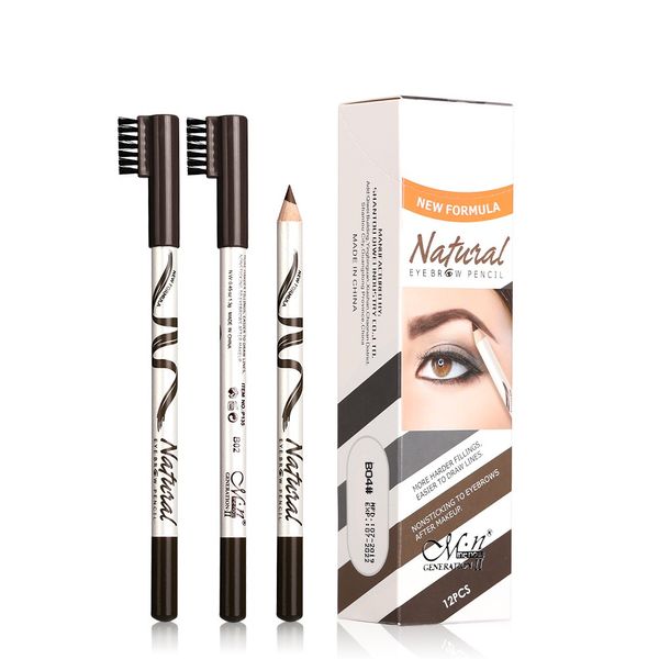Make-up-Augenbrauenstift-Marker, 5 Farben, wasserdicht, Augenbrauen-Tattoo für Augenbrauen-Enhancer, Farbstoff-Tönungsstift, langlebig