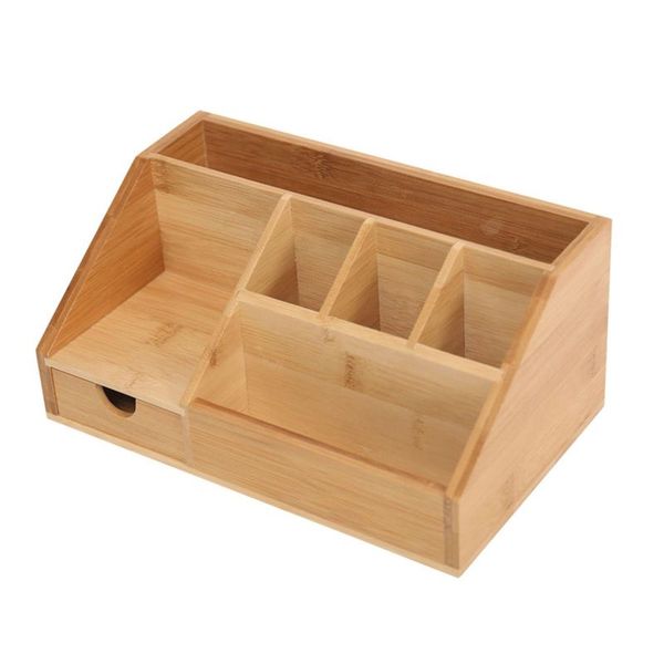 

storage boxes & bins multifunctional deskoffice organizer box pen pencil jewelry makeup holder stationery