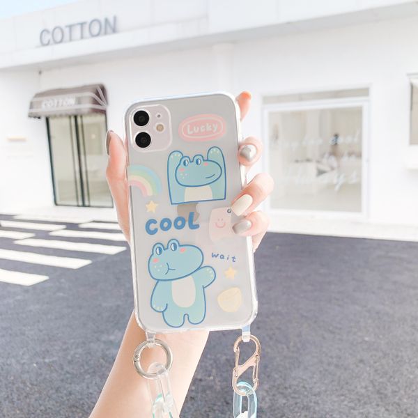 

iphone 11 pro case designer phone case fashion phonecase with rope phone case for iphone 11pro/max/xs