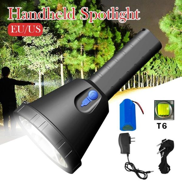 

super powerful led tactical 1000lm ultra bright long distance rechargeable spot light 3 modes for camping
