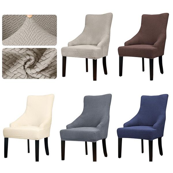 

chair covers jacquard fabric sloping arm cover big size wings bakc king back seat case for el party banquet