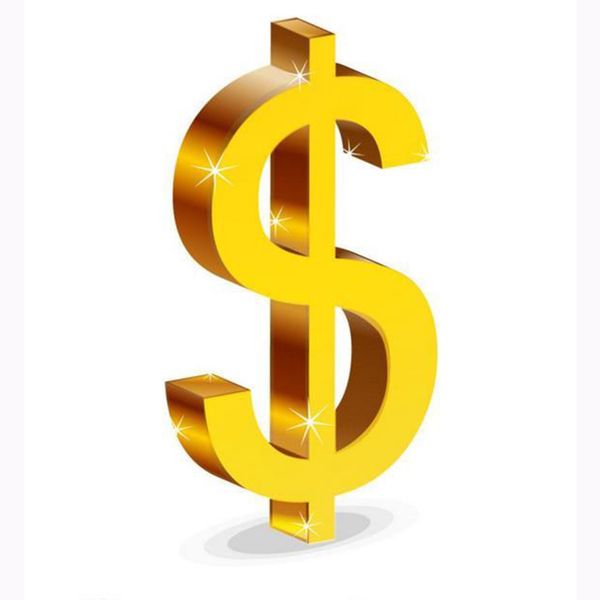 

dhl fedex ups extra box fee cost just for balance of order customize personalized custom product pay money 1 piece=1usd, Black