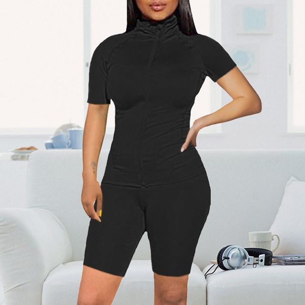 

youyedian women suit 2021 clothes set shirt short tracksuit fashion summer outfits ladies women 2 piece set clothing june.05, Gray