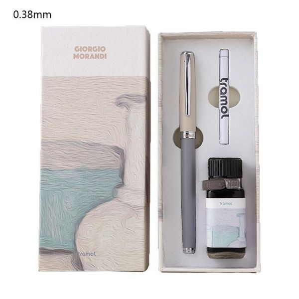 

morandi business fountain pen student signature calligraphy + 15ml ink gift box 1xcb