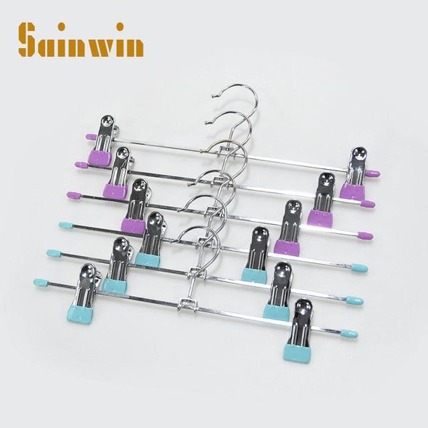 

hangers & racks sainwin 9pcs/lot 30cm stainless steel for clothes rack metal hanger