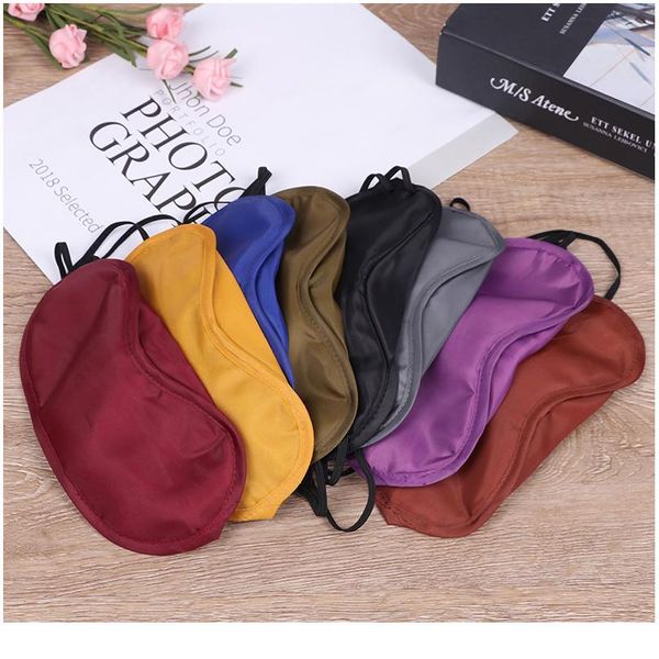 

10pcs sleeping eye aid cover mask eye cover sleeping mask aviation sleep mask fashion portable elastic qyliyp