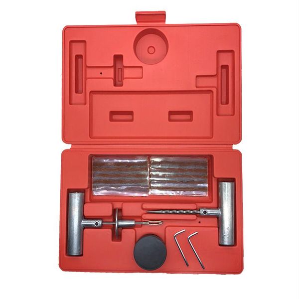 

professional hand tool sets 8pcs fast emergency tire repair kit car trunk motorcycle tubeless vacuum tires puncture plug repairing patch