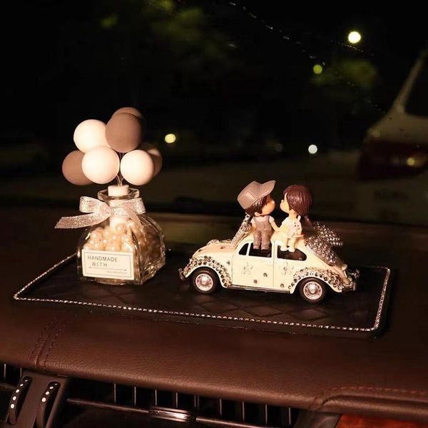 

interior decorations car decoration creative lovely high-grade couples perfume control table
