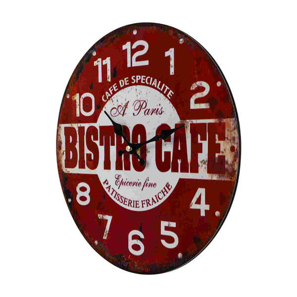 

wall clocks 1pc retro style clock household hanging wooden decor