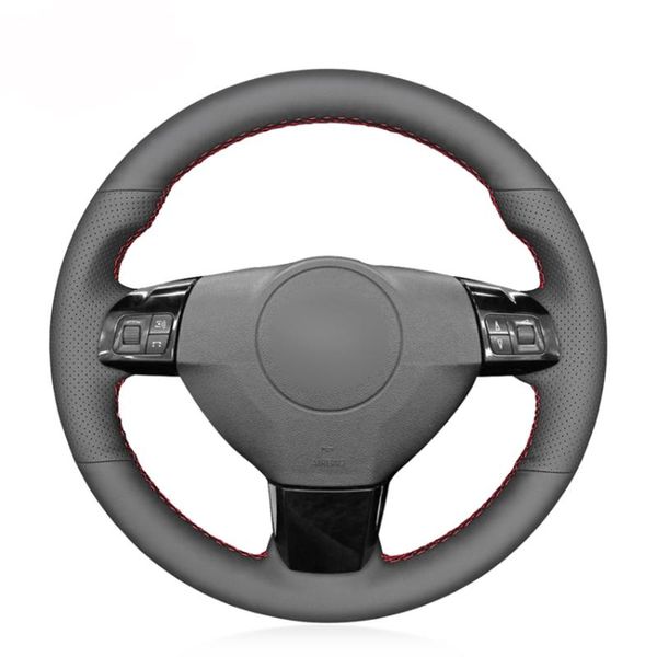 

steering wheel covers black faux leather cover for astra 2004-2009 zaflra 2005-2014 signum 2005-2009 vectra holden
