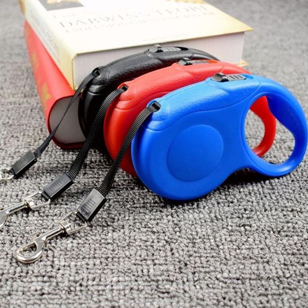 

dog collars & leashes pet retractor dogs automatic leash chain retractable flexible pets traction rope