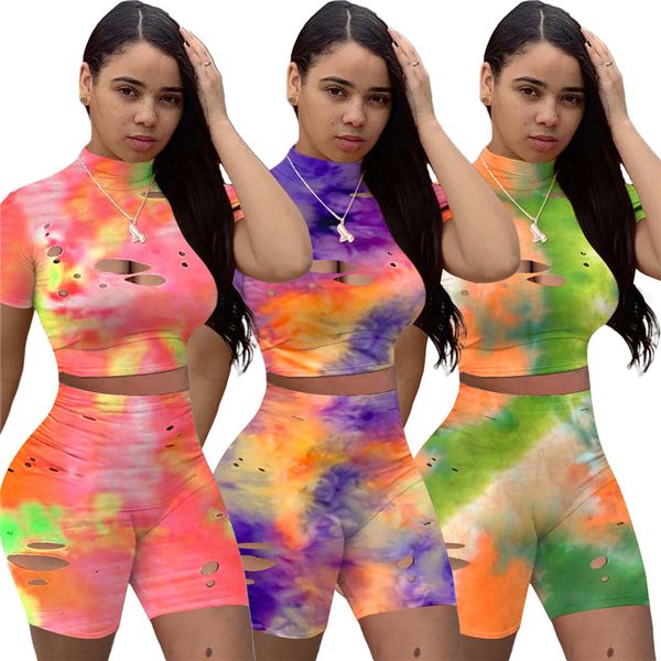 

women's tracksuits wholesale items bulk lots tracksuit summer women clothes 2021 short sleeve t-shirt two piece set printed clothing m6, Gray