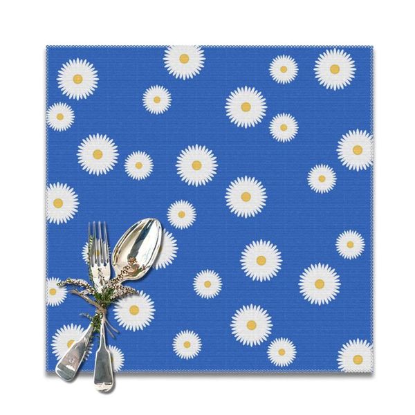 

mats & pads placemats for dining table set washable weave non-slip pad