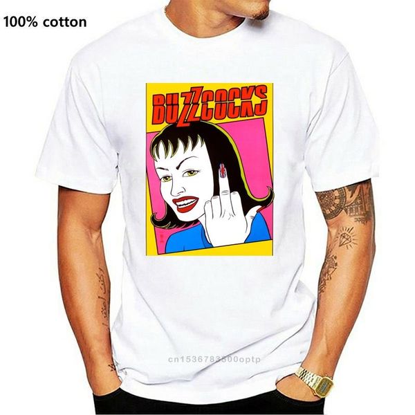 

men's t-shirts buzzcocks punk rock t-shirt clash stranglers slits damned s m  xl 2xl 3xl outdoor wear tee shirt, White;black