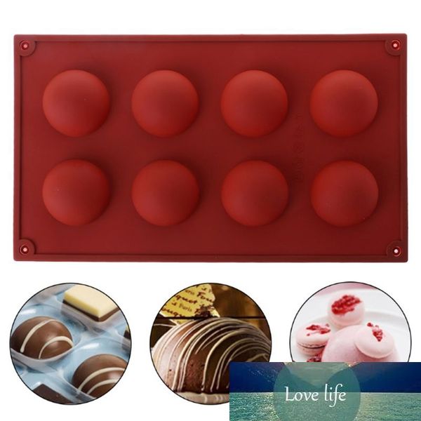 6 su bardağı yarım küre cupcake pişirme tavası çikolatalı kek silikon kalıp bakeware DIY el sanatları sabun kalıp tepsisi