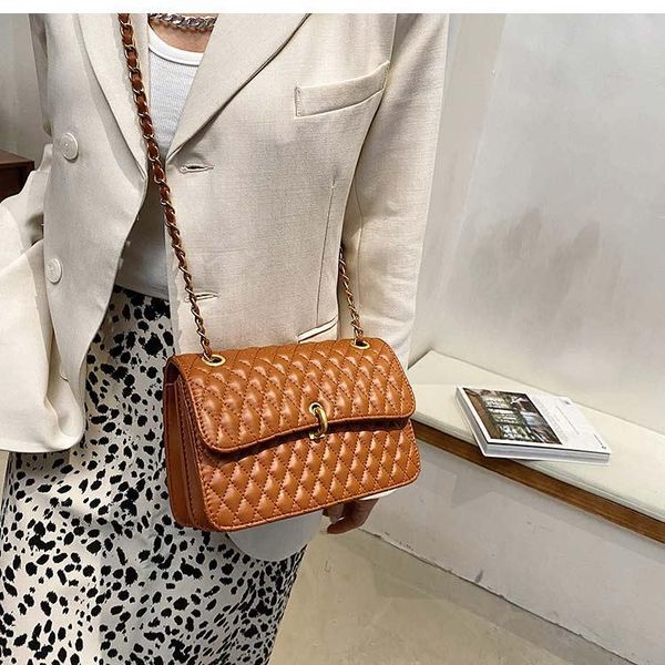 

cross body women handbags female 2021 crossbody shoulder bags fashion chain pu leather vintage bag