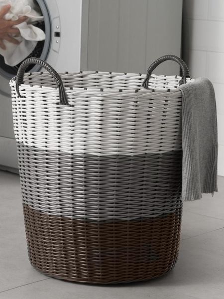 

storage baskets 2021 basket household clothes frame rattan artifact